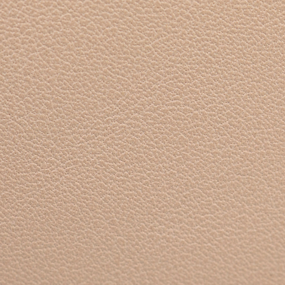 Nude Makeup Bag w/ Rose Gold Zipper
